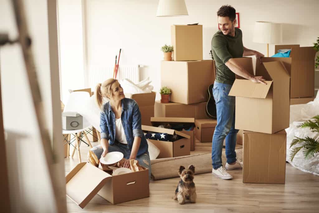 Dunbar Moving Company Couple Moving Long Island