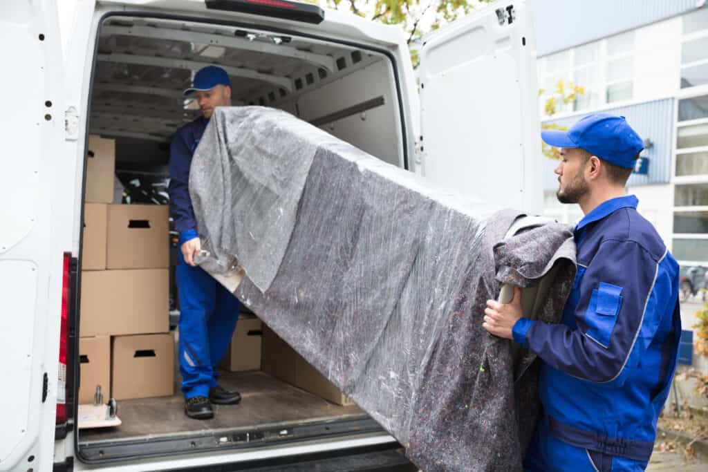 Dunbar Moving Company Moving Couch Long Island